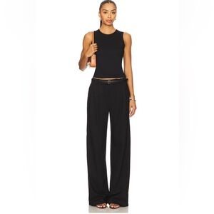 Lovers + Friends Black Wide Leg Pants